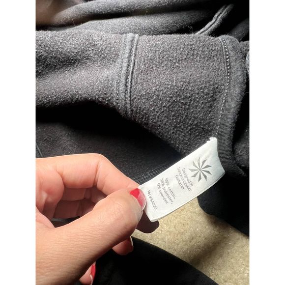 Athleta On The Move Moto Women's Black Asymmetrical Zip Up Jacket | Small - Picture 5 of 6